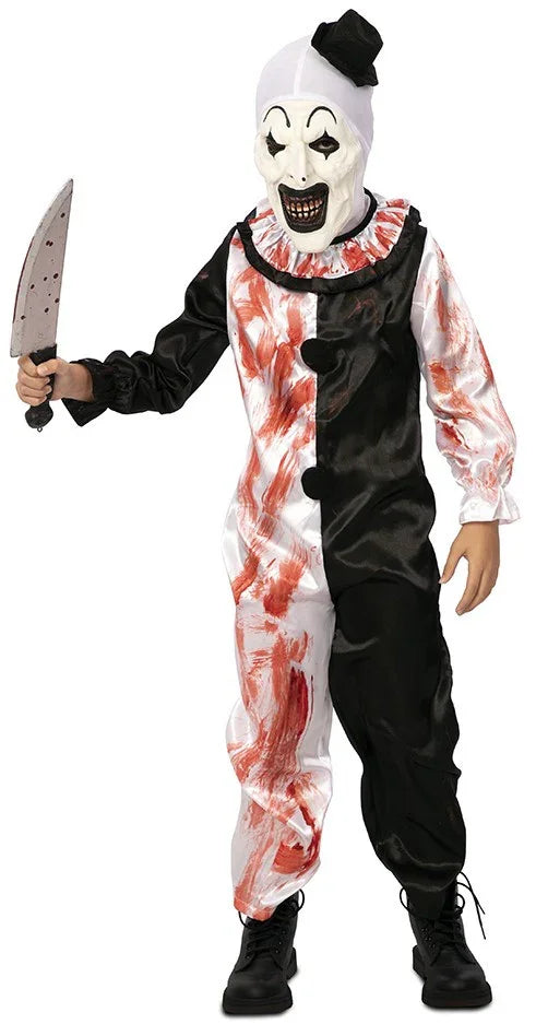 Disfraz de Payaso Art Terrifier para Niño Payasos Asesinos EuroCarnavales